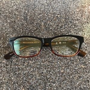NWT Masunaga Unisex Black - Demi Frames